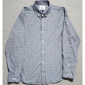 Alynn Classic Fit Textured Button Down Shirt Men’s XL Casual Workwear